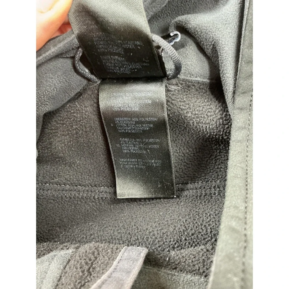 North Face Apex Jacket Mens XL Gray Softshell Fleece Lined‎ Windbreaker Hiking